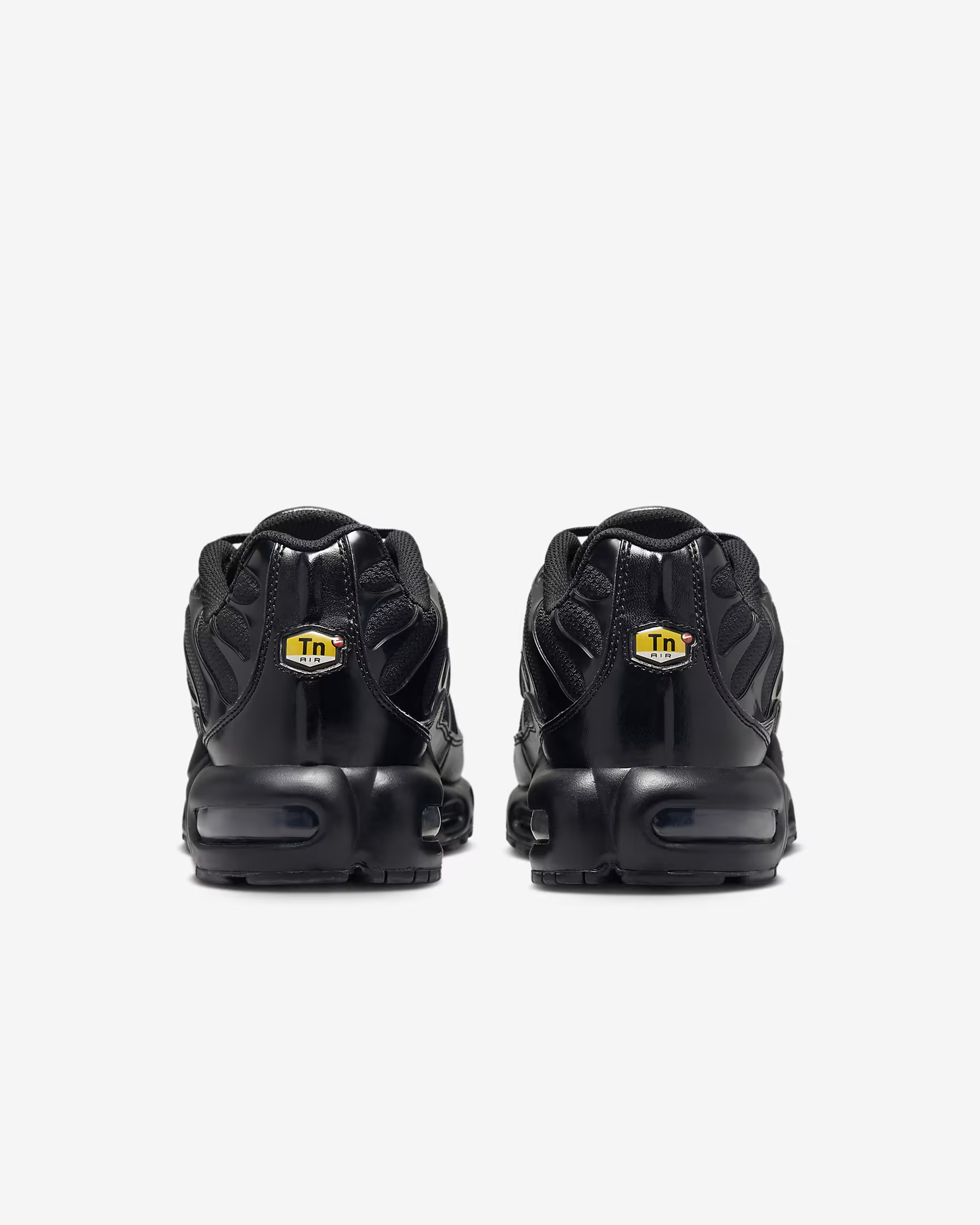 Black sneakers - angled view